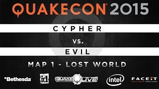 Cypher vs. Evil - Map 1 - Lost World (QUAKECON 2015 DUEL)