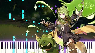 Collei: Sprout in the Thicket - Genshin Impact Character Demo | [Piano Cover] (Synthesia)「ピアノ」