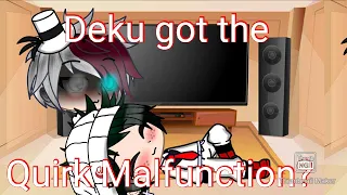 (MHA)Deku got a quirk malfunction? -GCMV-