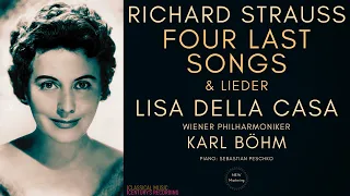 Richard Strauss - Four Last Songs & Lieder (Ct.rc.: Lisa della Casa, Karl Böhm / Remastered)