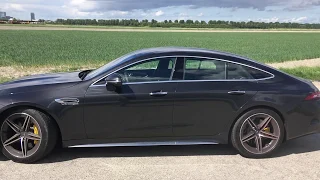 Mercedes-Benz AMG GT 63 S 4-door Launch Control doing 0-100 flatout