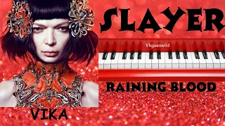 Slayer - Raining Blood - Festive edition | Vkgoeswild multicam piano cover