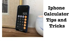 Iphone Calculator Tips and Tricks