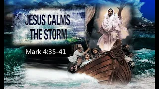 GOSPEL STORIES   JESUS CALMS THE STORM