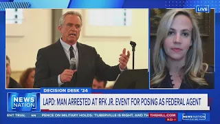 Man arrested at RFK Jr. event expressed desire to break kneecaps of politicians | NewsNation Prime