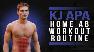 I TRIED KJ APA'S INTENSE AB WORKOUT | Home Ab Workout
