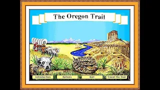 1971 - The Oregon Trail➤Прохождение (английские субтитры)