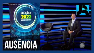 Candidato Luiz Inácio Lula da Silva (PT) não comparece à sabatina do Jornal da Record