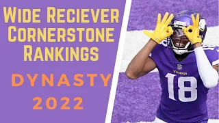 Dynasty Wide Receiver Cornerstone Rankings | 2022 Dynasty Football