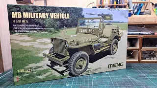 Обзор модели Виллис Менг 1/35, Review Willys MB Meng 1/35