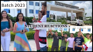 ASKING NEW STUDENTS ABOUT THE REALITY OF NIMS UNIVERSITY JAIPUR🔥 || UDAY RAJPUT ||