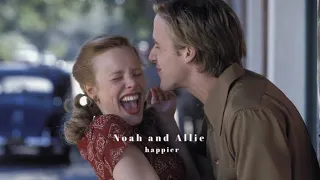 noah and allie | happier