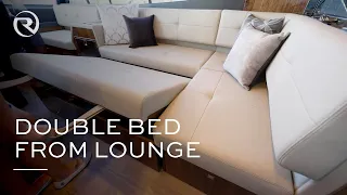 Riviera Ultimate Boating Experience - Double bed from lounge