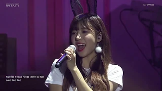 APINK - ONLY ONE (R&B ver.) [PINK PARTY CONCERT with Romanized Lyrics]