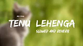 Tenu Lehenga Slowed And Reverb [Lofi] • MRx Song | Tenu Lehenga Ledu Mahenga ja Marajaniya |