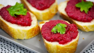 Red Beet appetizer / Beetroot Recipes- Easy Recipes