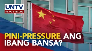 Umano’y pamimilit sa ilang bansa para huwag dumalo sa Ukraine summit, itinanggi ng China