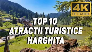 ✅ TOP 10 Atractii Turistice Judetul Harghita, Lacu Rosu, Cheile Bicazului