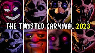 The Twisted Carnival - All Jumpscare & Extras (2023 Demo)