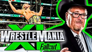 JIM ROSS: WRESTLEMANIA Reaction | *Full Episode* Grilling JR