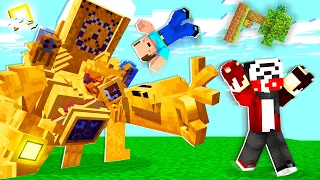 Minecraft'ta TİTAN DRİLL MAN ada GELİŞİMİ !! - Minecraft