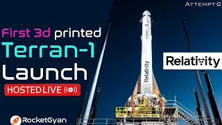 [Scrubbed] Relativity Space Launch TERRAN 1 LIVE | World's First 3D Printed Rocket Launch | GLHF