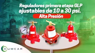 Reguladores de Alta Presión para GLP