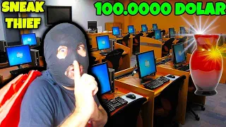 SNEAK THIEF 100.000 DOLARLIK SOYGUN YAPIYORUZ! | SNEAK THIEF DATA CENTER