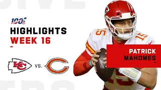 Patrick Mahomes Highlights vs. Bears | NFL 2019