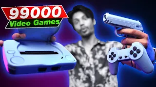 Best Video Game In Just 1000 Rupees | 99000 in 1 Video Games, 2 Players with 2 Joysticks And 1 Gun