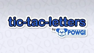 Tic-Tac-Letters By POWGI (PS4/PSVITA/PSTV/Switch) Platinum Trophy Guide/Required Solutions