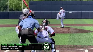 RHP Tyson Neighbors, 89 MPH Kansas State commit, Community (TX) 2021, Five Tool Baseball Prospect