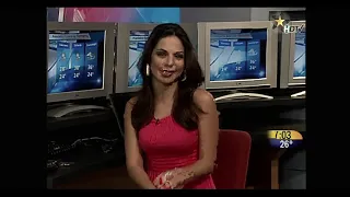 Hot & Sexy TV Reporters | Diosas Del Clima | Angie Gonzalez - 2009/06/11