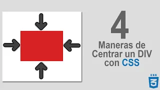 CSS Para Principiantes - 4 Maneras de Centrar un Div Vertical y Horizontalmente