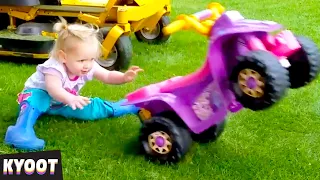 Fast, Furious and Funny 🤣  | Baby Cute Funny Moments | Kyoot