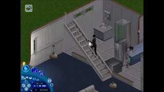 The Sims 1 - Burglar Escapes