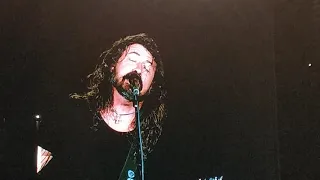 Foo Fighters live in Seattle 09/01/18 Dave Grohl speech + My Hero