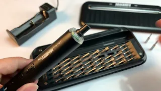 Unboxing video of 43 in 1 Dual dynamics precision electric screwdriver JM-Y03 PLUS (16:9)