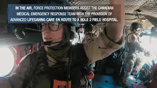 Canadian peacekeepers: UN medical evacuations in Mali