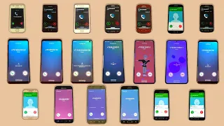 My 20 Samsung Galaxy S1-S22 Incoming Calls Collection 2022