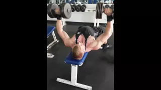 Chest and Shoulder Training at 17 Days Out 2016 CBBF Bodybuilding Nationals featuring Cody Heinrichs