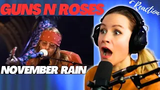 WOW! I didn't expect it!!  Guns N' Roses "November Rain" First Time Reaction