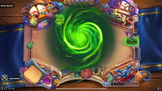 New legendary card animation Hagatha the Fabled Whizbang's Workshop Hearthstone 2024