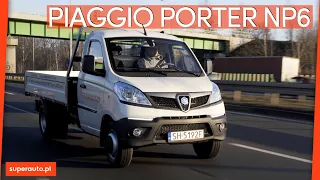 Piaggio Porter NP6 2022 - WŁOSKI SUPERDOSTAWCZAK