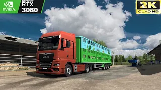 Euro Truck Simulator 2 ➤ MAN TGX 640 | JBX Graphics 2 Gameplay [RTX 3080 2K60FPS]