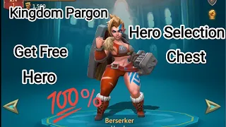 LORDS MOBILE :- Kingdom Pargon Open New Hero Ursula,, Hero Sel Chest,, Equipment Sel Chest