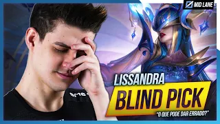 Lissandra BLIND PICK: O que poderia dar errado?! ❄️