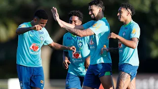 TREINO DA SELEÇÃO! DORIVAL IMPÕE SIGILO NA PRIMEIRA ATIVIDADE COM 23 JOGADORES ANTES DA COPA AMÉRICA