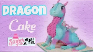 How To Make a DRAGON CAKE