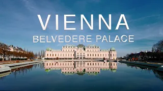 4k Vienna Belvedere Palace & Baroque Garden Walking Tour ASMR